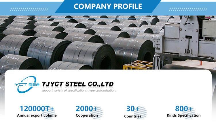 Hot Rolled Carbon Steel Sheet Plate Coil SPCC SGCC DC01 St12 Sr275jr Sr355jr A36 Q195 Q235 Q345b St37 St52-3 Ss400 Carbon Steel Coil