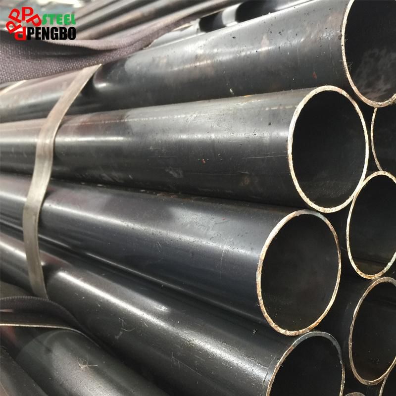 API 5L Spiral Welded Steel Pipes Black Round Pipes Carbon Spiral Weld Pipe