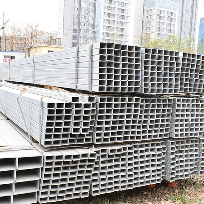 Galvanized Square Pipe ASTM A106 A36 A53 OEM Galvanized Tube