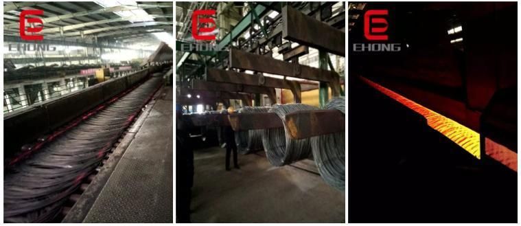 China Suppliers 5.5mm 6.5mm Low Carbon Steel Ms Wire Rods in Coils Hot Rolled Mild Iron Steel Wire Rods