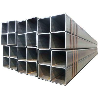 Square Tube Carbon Steel Pipe Black Hollow Section Carbon Steel Q235 S235 C250 Square Metal Tube