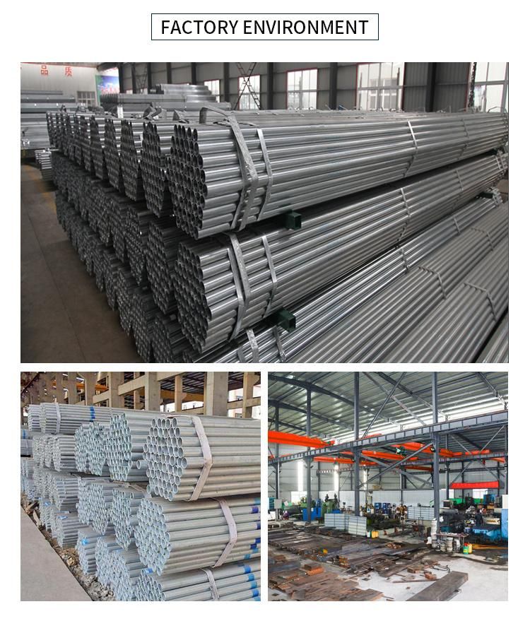 Promotional High Quality Price Q235B Round Carbon Steel Galvanized Pipe