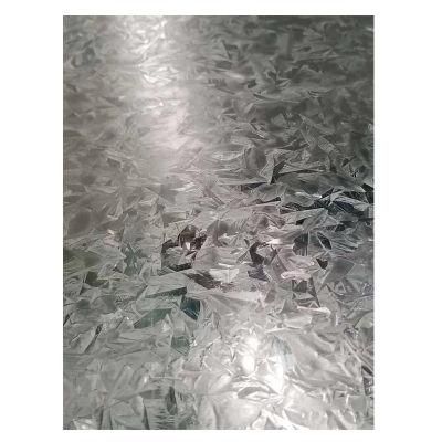 Hot Dipped Zinc Coated Small Spangle Galvanized Steel Sheet