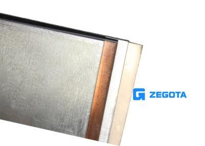 Perfect Surface Copper Clad Stainless Steel Sheets, Copper Fully Clad by Stainless Steel
