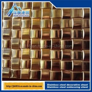 3D Stereo Stainless Steel Embossing Board Anti - Mosaic Steel Sheet Decorative Plate