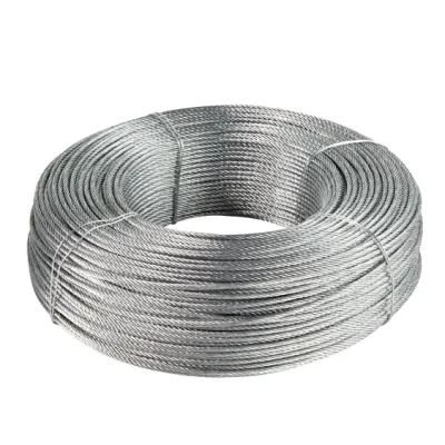 6*37+FC &amp; 6*37+Iwrc Ungalvanized 6X19 Steel Wire Rope