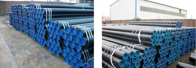 Black 2.11-100mm Wall Thickness API5l Seamless Steel Pipe Pipeline Tube